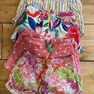 Bundle of 4 Mini Boden Girls Shorts